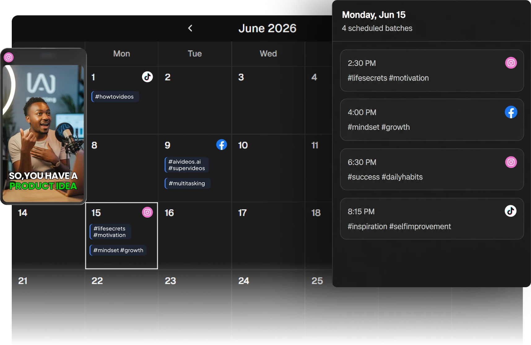 AI content planner